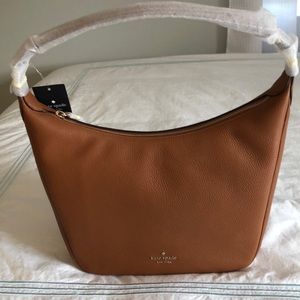 Kate Spade Leather Shoulder Bag-New; Color-Warm Gingerbread